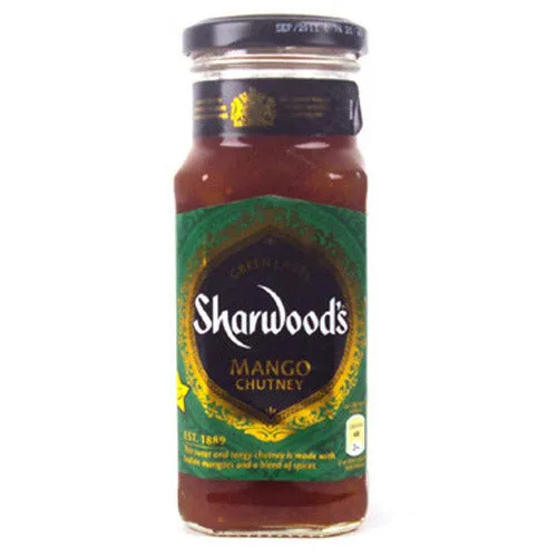 Ramsden International Earrings Sharwoods Green Label Mango Chutney 360g