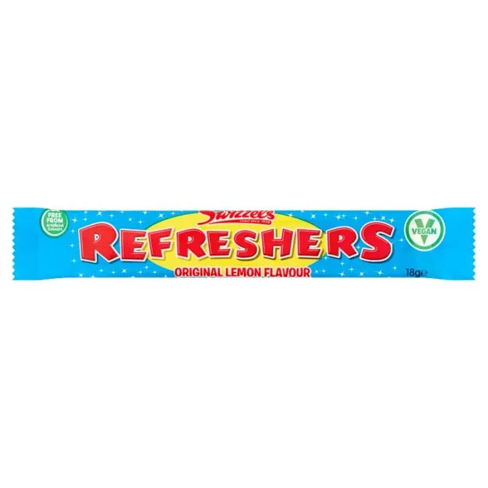Ramsden International Necklaces Swizzels Refreshers Lemon Chew Bar 18g