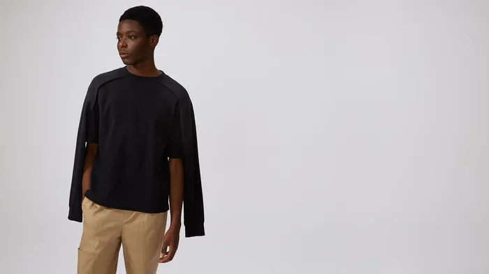 Rings ADEAM Black Yoyogi Sweatshirt