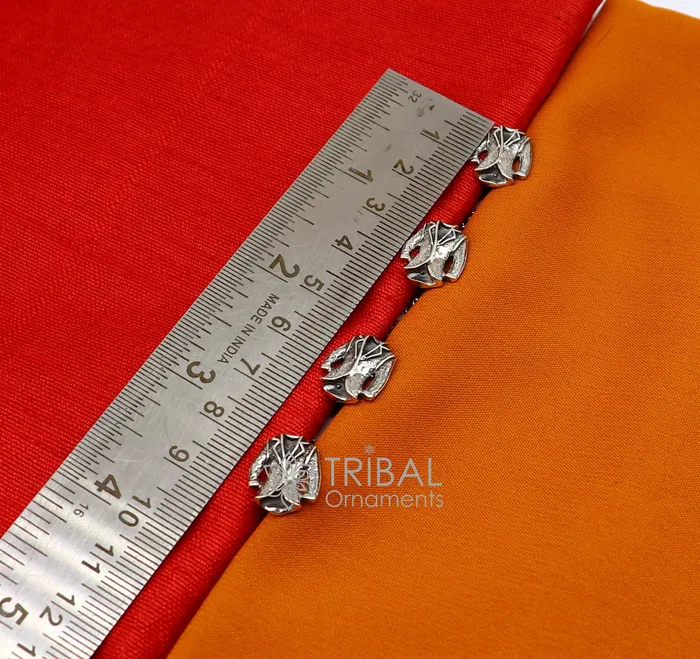Rings Blazer suit design 925 Sterling Silver set of 4 kurta Buttons for Fashion Perfection silver cufflinks cultural trendy jewelry btn47 TRIBAL ORNAMENTS Rings Blazer suit design 925 Sterling Silver set of 4 kurta Buttons for Fashion Perfection silver cufflinks cultural trendy jewelry btn47 TRIBAL ORNAMENTS