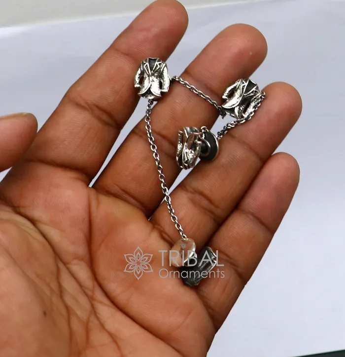 Rings Blazer suit design 925 Sterling Silver set of 4 kurta Buttons for Fashion Perfection silver cufflinks cultural trendy jewelry btn47 TRIBAL ORNAMENTS Rings Blazer suit design 925 Sterling Silver set of 4 kurta Buttons for Fashion Perfection silver cufflinks cultural trendy jewelry btn47 TRIBAL ORNAMENTS