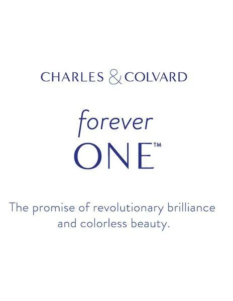 Rings Charles Colvard Rose Cut Oval Forever One Charles Colvard Loose Moissanite Stone