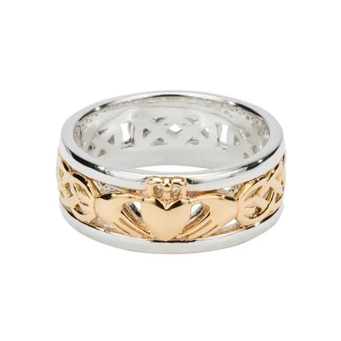 Rings Claddagh Band Keith Jack