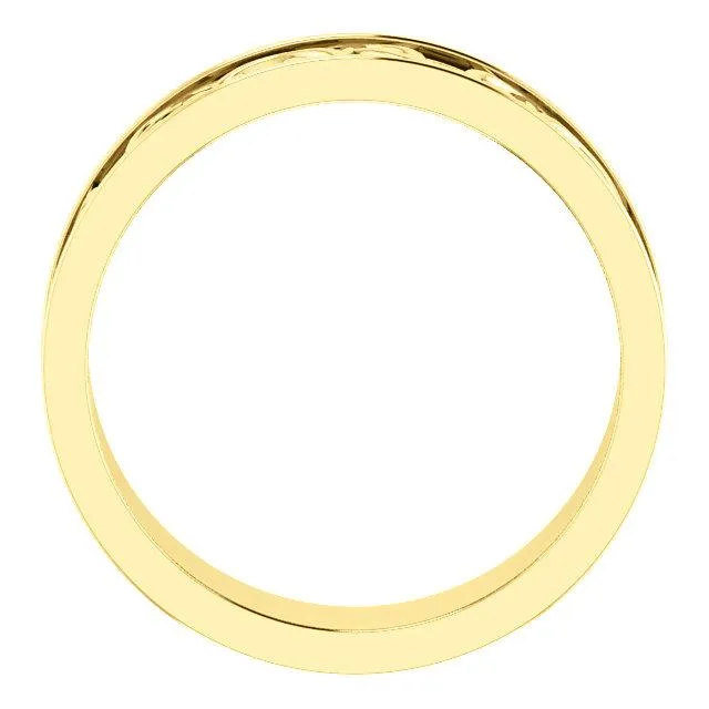 Rings Fire Brilliance Matthew CelticInspired Wedding Band