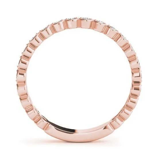 Rings Fire Brilliance Stackables 34 Eternity TriTone Gold OpenEnded Loop 3Band Set Selectables