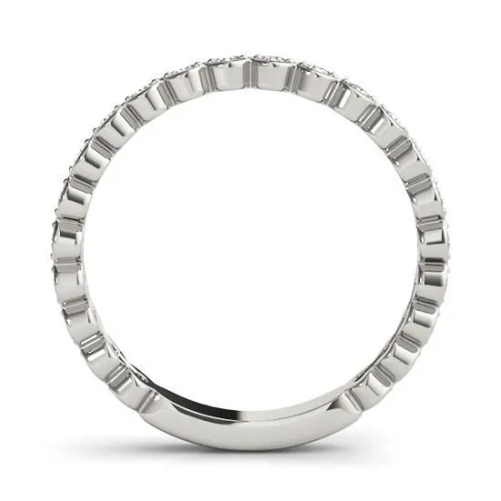 Rings Fire Brilliance Stackables 34 Eternity TriTone Gold OpenEnded Loop 3Band Set Selectables