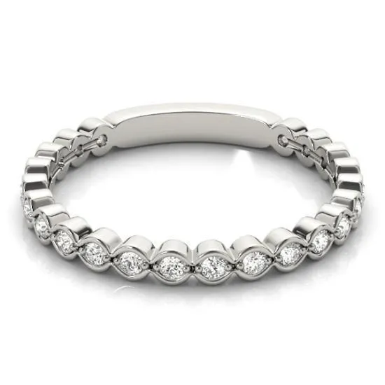 Rings Fire Brilliance Stackables 34 Eternity TriTone Gold OpenEnded Loop 3Band Set Selectables