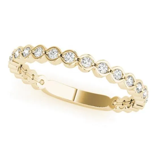 Rings Fire Brilliance Stackables 34 Eternity TriTone Gold OpenEnded Loop 3Band Set Selectables
