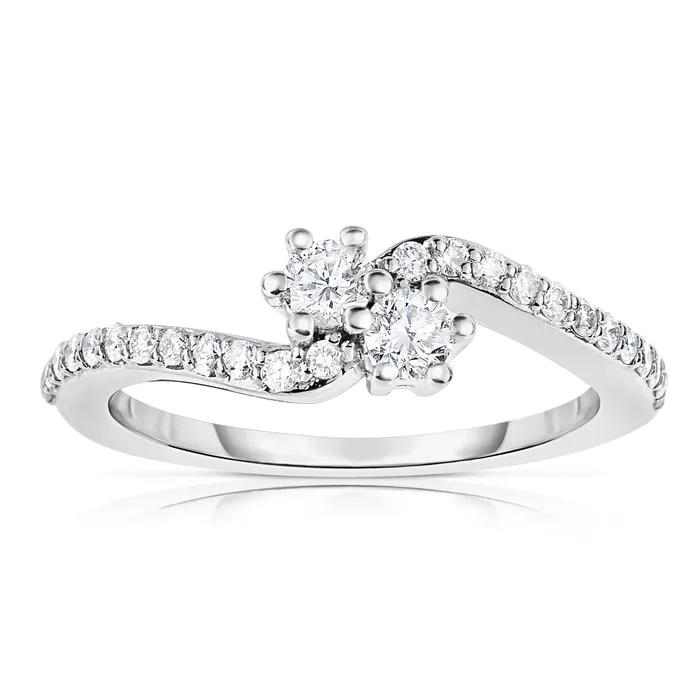 Rings Michael Werdiger Michael Werdiger Diamond Bypass Ring