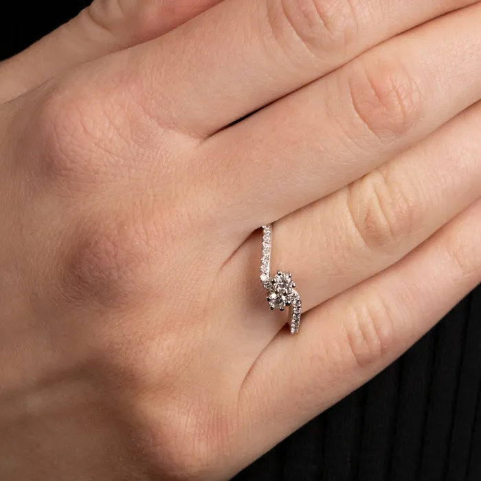 Rings Michael Werdiger Michael Werdiger Diamond Bypass Ring