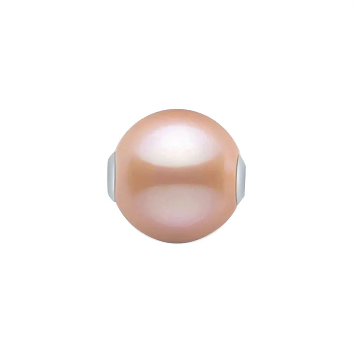Rings Pearly Lustre Top Grade Round Interchangable Pink Edison Pearl WA00024 Possibilities