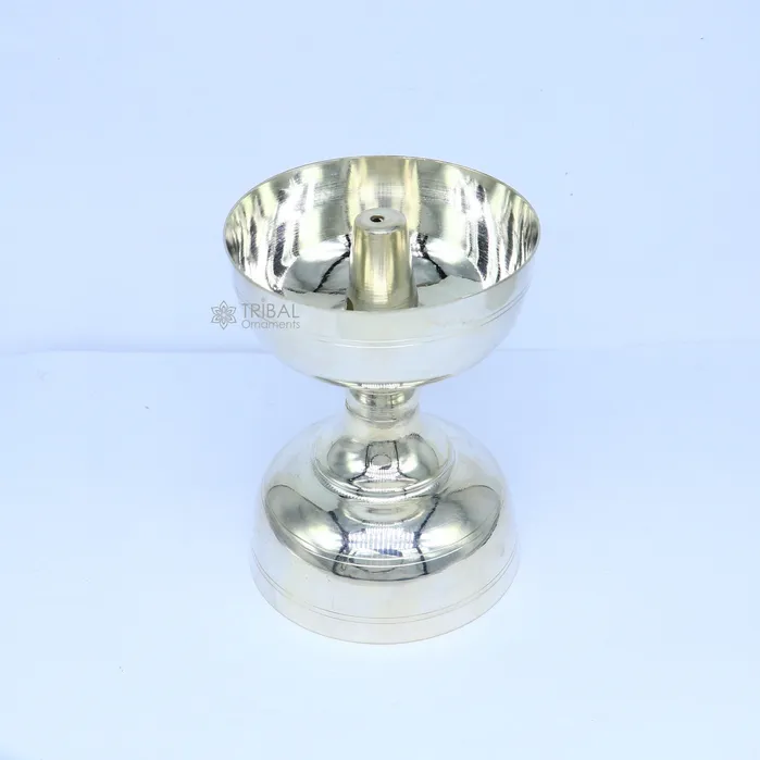 Rings TRIBAL ORNAMENTS 925 sterling silver handmade elegant oil lamp silver home temple utensils silver diya deepak silver utensil silver puja article su1188