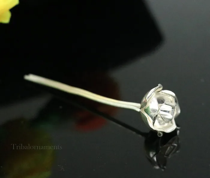 Rings TRIBAL ORNAMENTS Solid sterling silver handmade rose flower design mens brooch for shirt or suit blazer suit amazing wedding party jewelry for mens b02 Rings TRIBAL ORNAMENTS Solid sterling silver handmade rose flower design mens brooch for shirt or suit blazer suit amazing wedding party jewelry for mens b02