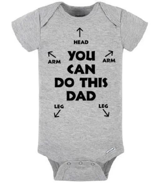 Sand Dollar Sales Necklaces ONE02 You Can Do This Dad Onesie