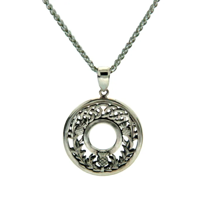 Scottish Thistle Pendant Keith Jack Necklaces
