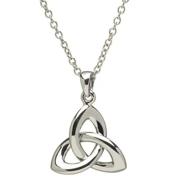 Shanore Celtic Trinity Knot Necklace Large Necklaces