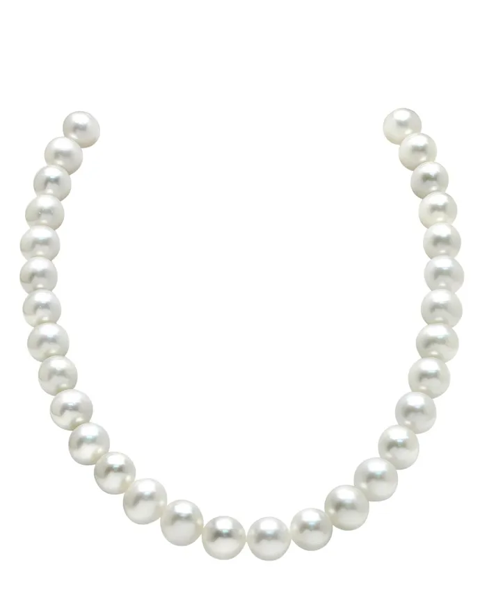 spt Necklaces 105115mm White Freshwater Pearl Necklace AAA Quality