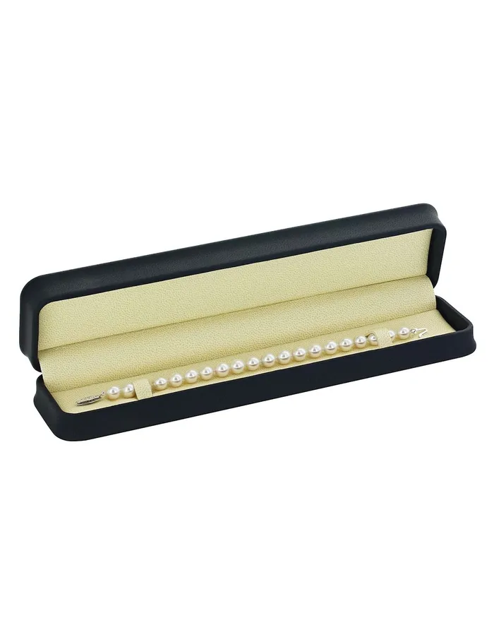 spt White Hanadama Japanese Akoya Pearl Bracelet 8590mm Bracelets