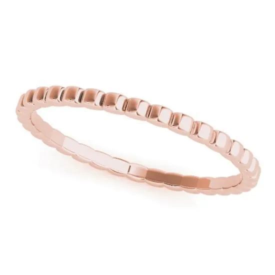Stackables Full Eternity Bead TriTone Gold Beaded 3Band Set Selectables Fire Brilliance Rings