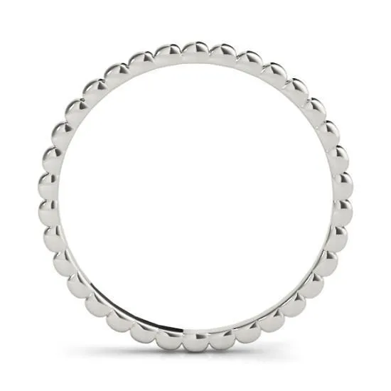 Stackables Full Eternity Bead TriTone Gold Beaded 3Band Set Selectables Fire Brilliance Rings