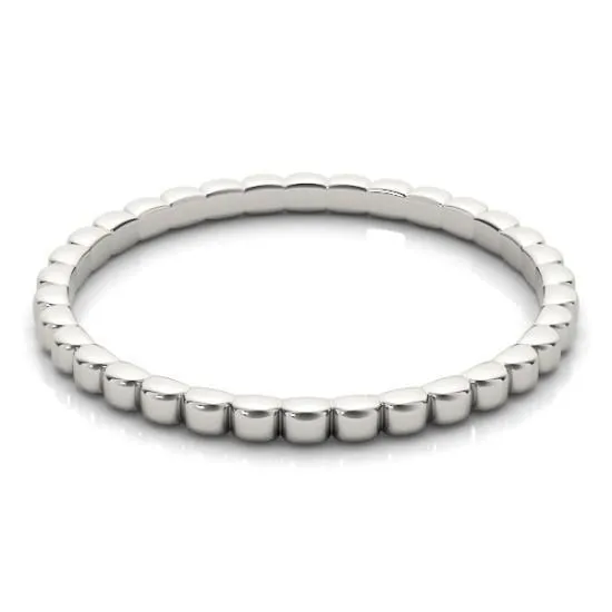 Stackables Full Eternity Bead TriTone Gold Beaded 3Band Set Selectables Fire Brilliance Rings