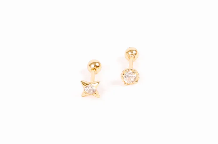 Starry Night Screwbacks WANTME Earrings