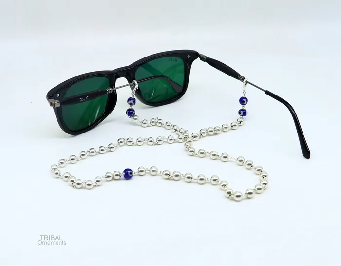 Sterling silver Face Mask Chain Lanyard Eyeglass Glasses Chains Mask Chain Necklace Women Stylish Sunglass Eyeglass Cord mask chain ch133 TRIBAL ORNAMENTS Necklaces Sterling silver Face Mask Chain Lanyard Eyeglass Glasses Chains Mask Chain Necklace Women Stylish Sunglass Eyeglass Cord mask chain ch133 TRIBAL ORNAMENTS Necklaces