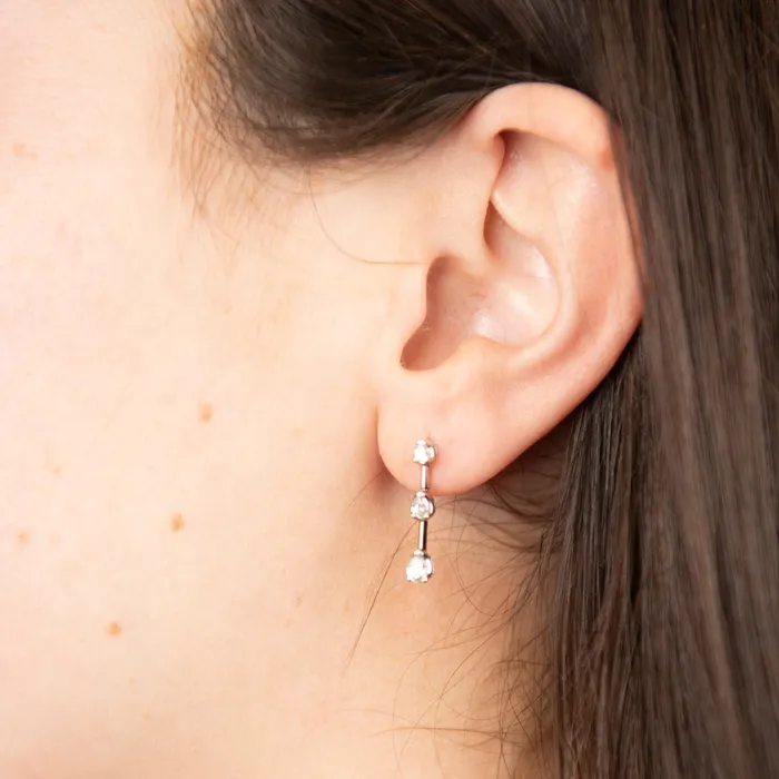 STORE 5a Earrings PreOwned Diamond Drop Earrings
