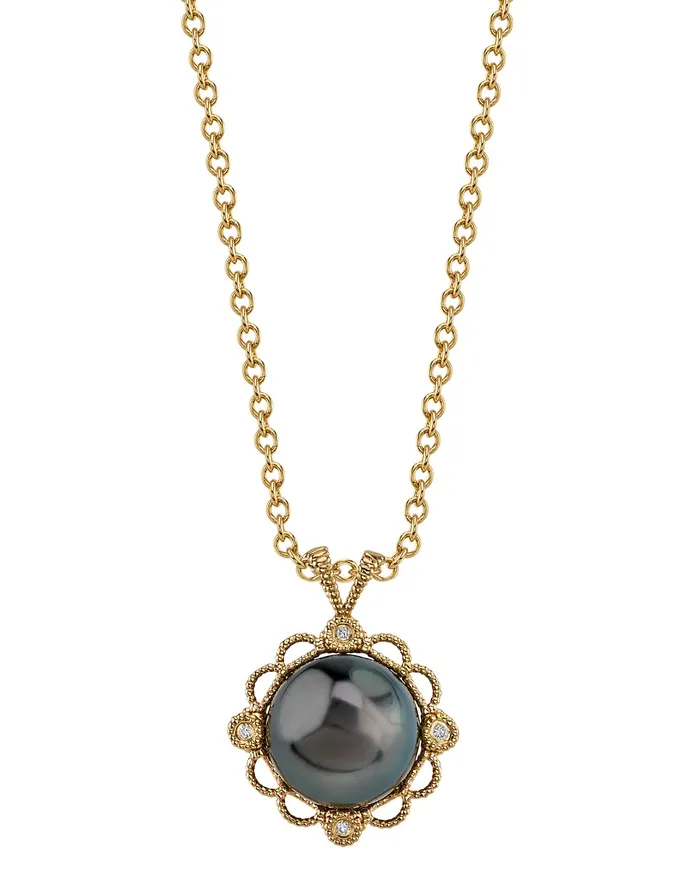 Tahitian South Sea Pearl Lea Pendant spt Necklaces