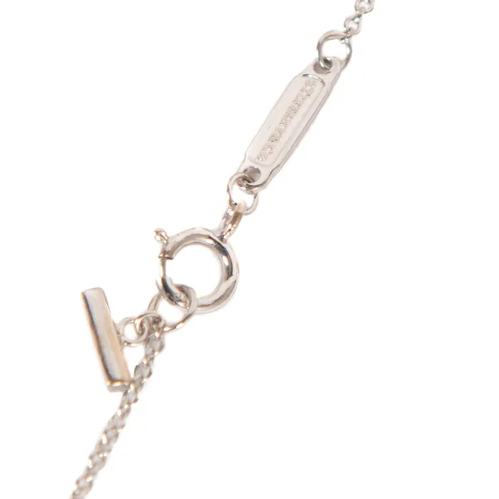 Tiffany Co Necklaces PreOwned Tiffany Co Diamond Tiffany T Smile Pendant