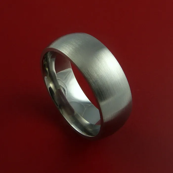 Titanium Ring Custom Made Band Lashbrook Rings