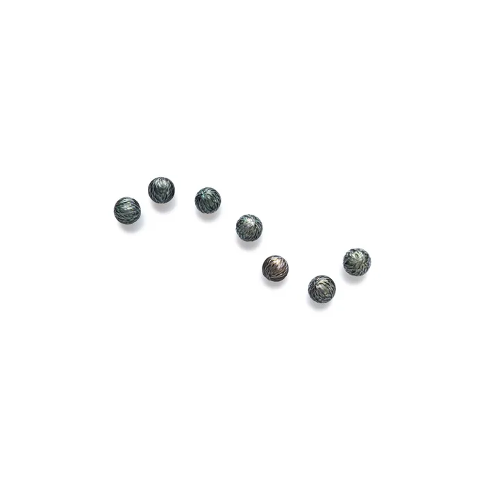 Top Grade Round Hanashinju Tahitian Pearls WA00108 Pearly Lustre Rings