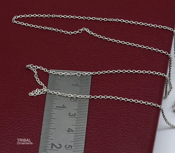 TRIBAL ORNAMENTS 30 long Sterling silver Face Mask Chain Eyeglass Glasses Chains cuban link chain Women Stylish Sunglass Eyeglass Cord mask chain ch139 Necklaces