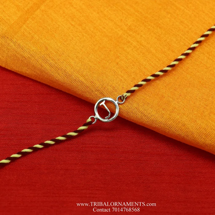 TRIBAL ORNAMENTS Bracelets 925 sterling silver handmade beautiful J letter design Rakhi Bracelet amazing stylish gift for Rakshabandhan rk110 TRIBAL ORNAMENTS Bracelets 925 sterling silver handmade beautiful J letter design Rakhi Bracelet amazing stylish gift for Rakshabandhan rk110