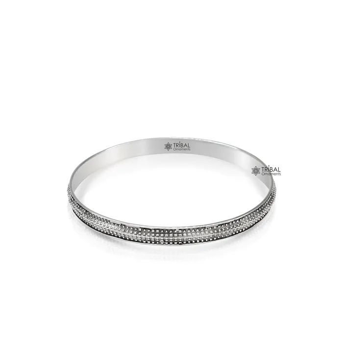 TRIBAL ORNAMENTS Bracelets 925 sterling silver handmade Punjabis shikha mens womens kada bracelet amazing designer kada fashion delicate kada nsk819