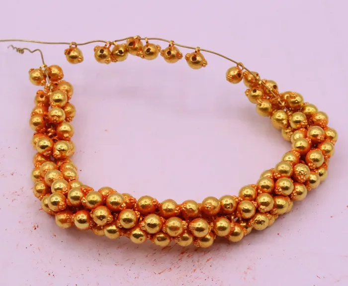 TRIBAL ORNAMENTS Earrings Lot 20 pieces Vintage antique design handmade hanging bells or ball fabulous 22karat yellow gold findings jewelry making ideas TRIBAL ORNAMENTS Earrings Lot 20 pieces Vintage antique design handmade hanging bells or ball fabulous 22karat yellow gold findings jewelry making ideas