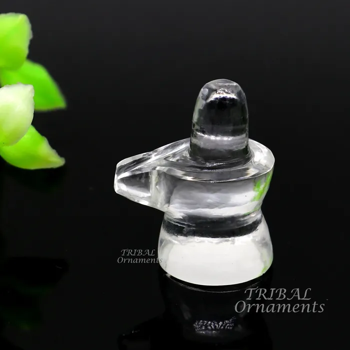 TRIBAL ORNAMENTS Natural sphatik crystal stone divine lor shiva lingam statue amazing sphatik lingam puja article for wealth and prosperity stna17 Necklaces TRIBAL ORNAMENTS Natural sphatik crystal stone divine lor shiva lingam statue amazing sphatik lingam puja article for wealth and prosperity stna17 Necklaces