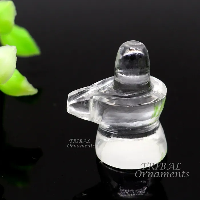 TRIBAL ORNAMENTS Natural sphatik crystal stone divine lor shiva lingam statue amazing sphatik lingam puja article for wealth and prosperity stna17 Necklaces TRIBAL ORNAMENTS Natural sphatik crystal stone divine lor shiva lingam statue amazing sphatik lingam puja article for wealth and prosperity stna17 Necklaces