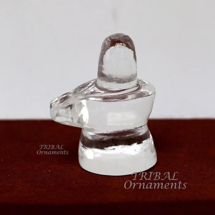 TRIBAL ORNAMENTS Natural sphatik crystal stone divine lor shiva lingam statue amazing sphatik lingam puja article for wealth and prosperity stna17 Necklaces TRIBAL ORNAMENTS Natural sphatik crystal stone divine lor shiva lingam statue amazing sphatik lingam puja article for wealth and prosperity stna17 Necklaces