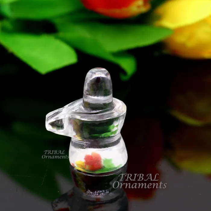 TRIBAL ORNAMENTS Natural sphatik crystal stone divine lor shiva lingam statue amazing sphatik lingam puja article for wealth and prosperity stna17 Necklaces TRIBAL ORNAMENTS Natural sphatik crystal stone divine lor shiva lingam statue amazing sphatik lingam puja article for wealth and prosperity stna17 Necklaces