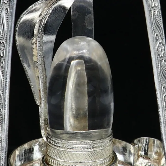 TRIBAL ORNAMENTS Necklaces 925 Sterling silver Lord Shiva Lingam stand Jalheri use for puthold Shiva Lingam and shiva abhishekam kalash handmade puja article su733