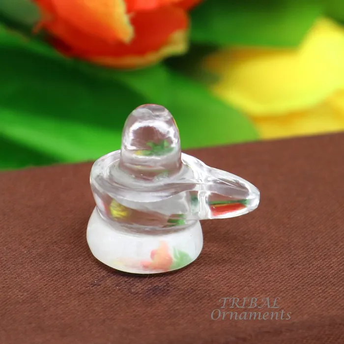 TRIBAL ORNAMENTS Necklaces Amazing Natural sphatik crystal stone divine lor shiva lingam statue amazing sphatik lingam puja article for wealth and prosperity stna21 TRIBAL ORNAMENTS Necklaces Amazing Natural sphatik crystal stone divine lor shiva lingam statue amazing sphatik lingam puja article for wealth and prosperity stna21
