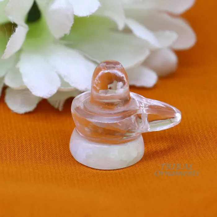 TRIBAL ORNAMENTS Necklaces Amazing Natural sphatik crystal stone divine lor shiva lingam statue amazing sphatik lingam puja article for wealth and prosperity stna21 TRIBAL ORNAMENTS Necklaces Amazing Natural sphatik crystal stone divine lor shiva lingam statue amazing sphatik lingam puja article for wealth and prosperity stna21