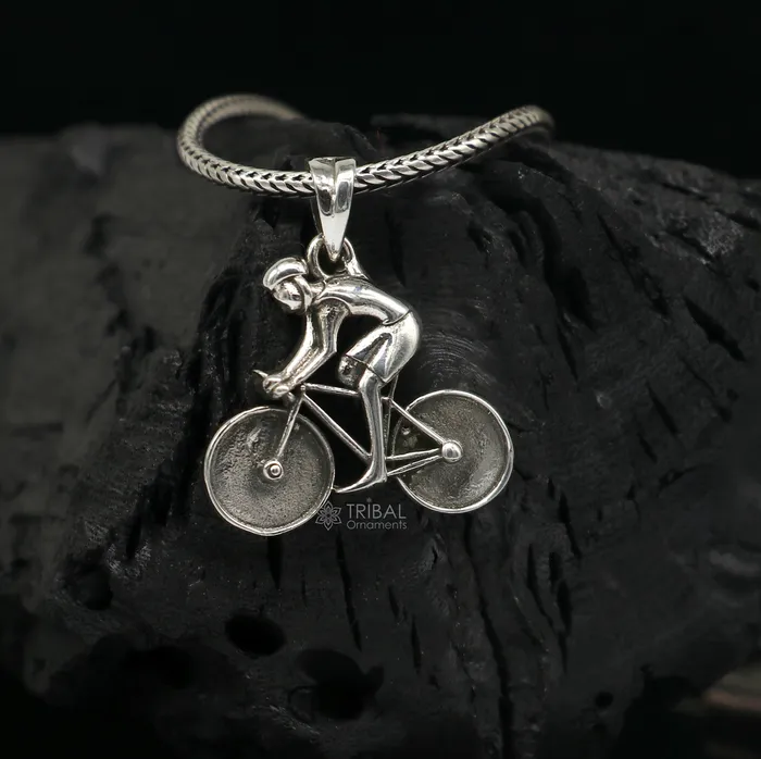 TRIBAL ORNAMENTS Necklaces Cyclist pendant Bicycle Necklace 925 Sterling Silver Bicycle Pendant Bicycle Charm Pendant Bicycle Lover Jewelry Sports Jewelry nsp660 TRIBAL ORNAMENTS Necklaces Cyclist pendant Bicycle Necklace 925 Sterling Silver Bicycle Pendant Bicycle Charm Pendant Bicycle Lover Jewelry Sports Jewelry nsp660