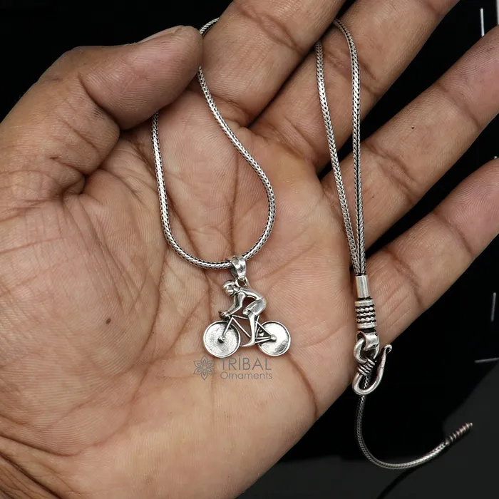 TRIBAL ORNAMENTS Necklaces Cyclist pendant Bicycle Necklace 925 Sterling Silver Bicycle Pendant Bicycle Charm Pendant Bicycle Lover Jewelry Sports Jewelry nsp660 TRIBAL ORNAMENTS Necklaces Cyclist pendant Bicycle Necklace 925 Sterling Silver Bicycle Pendant Bicycle Charm Pendant Bicycle Lover Jewelry Sports Jewelry nsp660