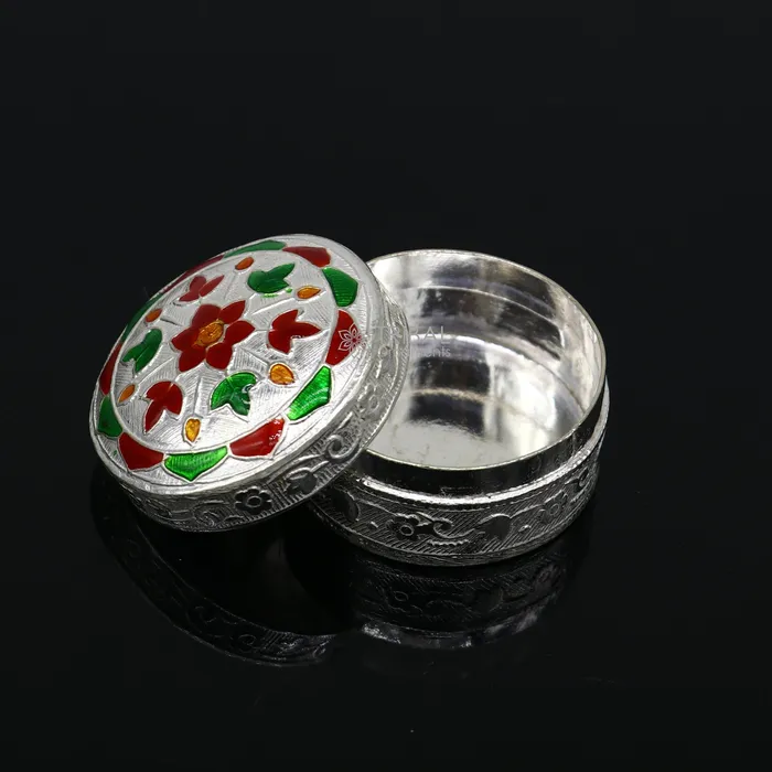TRIBAL ORNAMENTS Rings 925 sterling silver unique antique design handmade brides eyes kajal box surma box kumkum sindur box small trinket box article stb779 TRIBAL ORNAMENTS Rings 925 sterling silver unique antique design handmade brides eyes kajal box surma box kumkum sindur box small trinket box article stb779