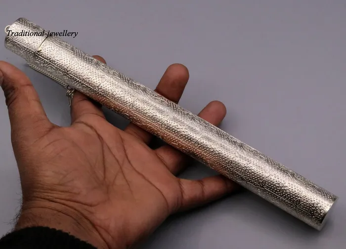 Vintage design solid sterling silver handmade incense stick box agarbatti box container home temple jewelry a04 TRIBAL ORNAMENTS Rings Vintage design solid sterling silver handmade incense stick box agarbatti box container home temple jewelry a04 TRIBAL ORNAMENTS Rings