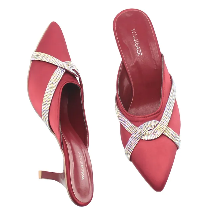 Walkeaze Earrings Women Formal Mules 74651S