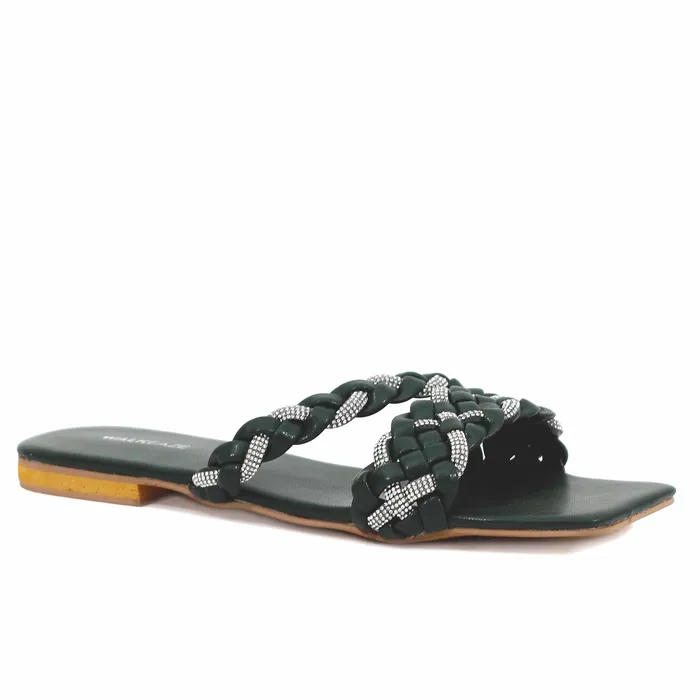 Walkeaze Earrings Women Formal Slippers 40045S