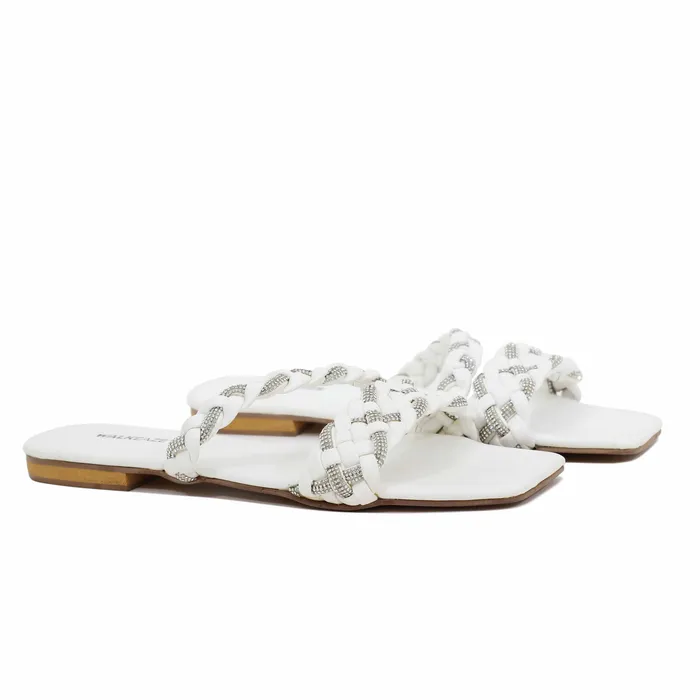 Walkeaze Earrings Women Formal Slippers 40045S